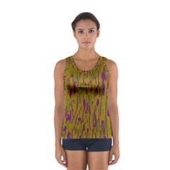 Decorative Pattern  Women s Sport Tank Top  by Valentinaart