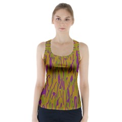 Decorative pattern  Racer Back Sports Top