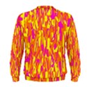 Pink and yellow pattern Men s Sweatshirt View2