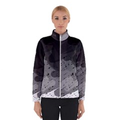 Black And Gray Pattern Winterwear by Valentinaart