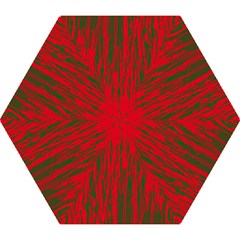 Red And Green Pattern Mini Folding Umbrellas by Valentinaart
