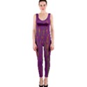 Purple pattern OnePiece Catsuit View1