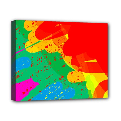 Colorful Abstract Design Canvas 10  X 8 