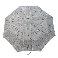 Gray Pattern Folding Umbrellas by Valentinaart