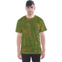 Green pattern Men s Sport Mesh Tee View1