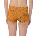 Orange pattern Reversible Boyleg Bikini Bottoms View2