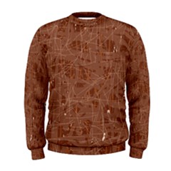 Brown Pattern Men s Sweatshirt by Valentinaart