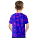 Blue pattern Kid s Sport Mesh Tee View2