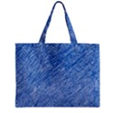 Blue pattern Zipper Mini Tote Bag View1