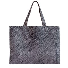 Gray pattern Zipper Mini Tote Bag