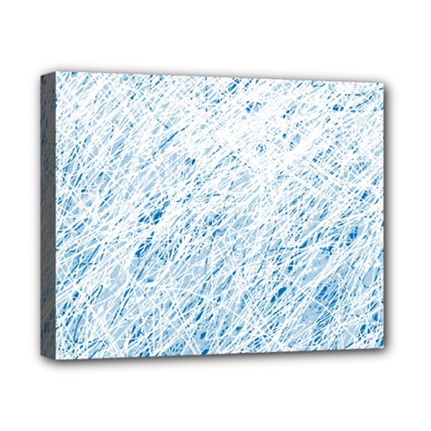 Blue Pattern Canvas 10  X 8  by Valentinaart