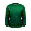 Deep green pattern Women s Sweatshirt View1
