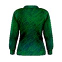 Deep green pattern Women s Sweatshirt View2