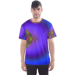 Into The Blue Fractal Men s Sport Mesh Tee