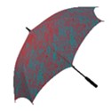 Red and blue pattern Golf Umbrellas View2