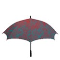 Red and blue pattern Golf Umbrellas View3