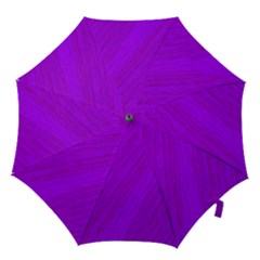 Purple Pattern Hook Handle Umbrellas (small) by Valentinaart