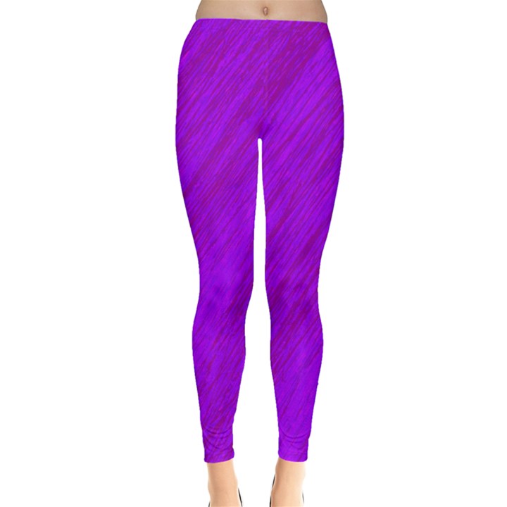 Purple pattern Leggings 