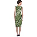 Green decorative pattern Classic Sleeveless Midi Dress View2