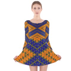 Art Digital (16)gfhhkhfddj Long Sleeve Velvet Skater Dress