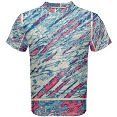 Colorful Pattern Men s Cotton Tee by Valentinaart