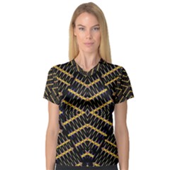 Art Digital (16)gfetju Women s V-Neck Sport Mesh Tee