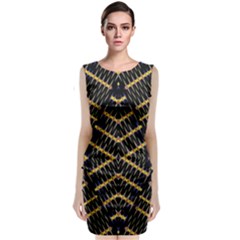 Art Digital (16)gfetju Classic Sleeveless Midi Dress