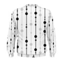 Black and white elegant pattern Men s Sweatshirt View2