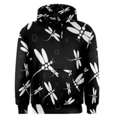 Dragonflies Pattern Men s Pullover Hoodie by Valentinaart