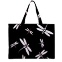 Dragonflies pattern Zipper Mini Tote Bag View1