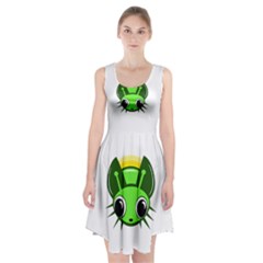 Transparent Firefly Racerback Midi Dress by Valentinaart