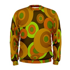 Brown pattern Men s Sweatshirt