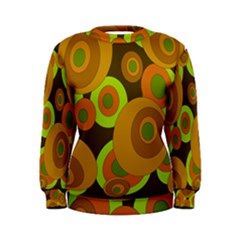 Brown pattern Women s Sweatshirt