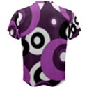 Purple pattern Men s Cotton Tee View2