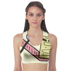 Decorative abstraction Sports Bra