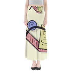 Decorative abstraction Maxi Skirts