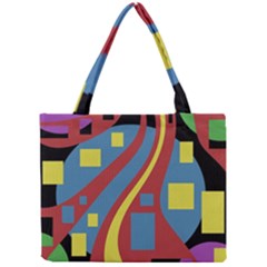 Colorful abstrac art Mini Tote Bag