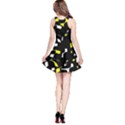 Yellow, black and white pattern Reversible Sleeveless Dress View2