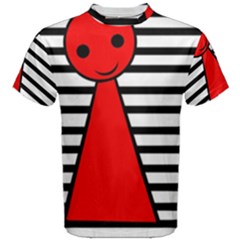 Red Pawn Men s Cotton Tee by Valentinaart