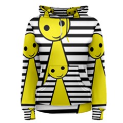 Yellow Pawn Women s Pullover Hoodie by Valentinaart