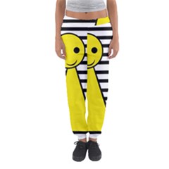 Yellow Pawn Women s Jogger Sweatpants by Valentinaart