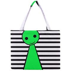 Green Pawn Mini Tote Bag by Valentinaart