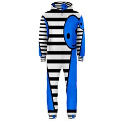 Blue Pawn Hooded Jumpsuit (men)  by Valentinaart