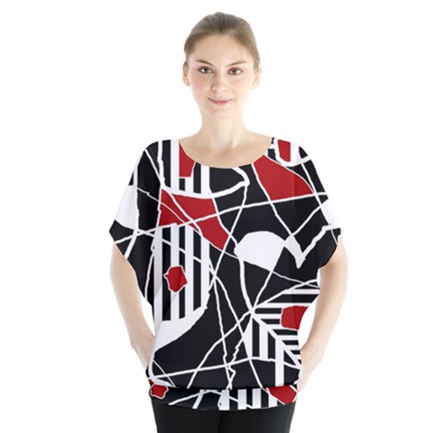 Artistic Abstraction Blouse by Valentinaart