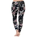 Artistic abstract pattern Winter Leggings  View4