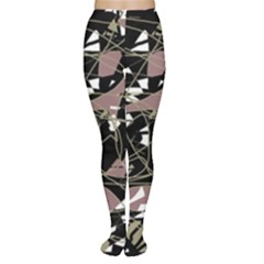 Artistic Abstract Pattern Women s Tights by Valentinaart