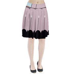 Abstract Design Pleated Skirt by Valentinaart