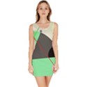 Decorative abstract design Sleeveless Bodycon Dress View1