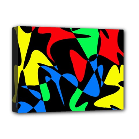 Colorful abstraction Deluxe Canvas 16  x 12  