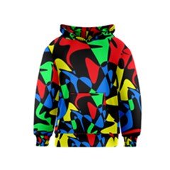 Colorful abstraction Kids  Pullover Hoodie